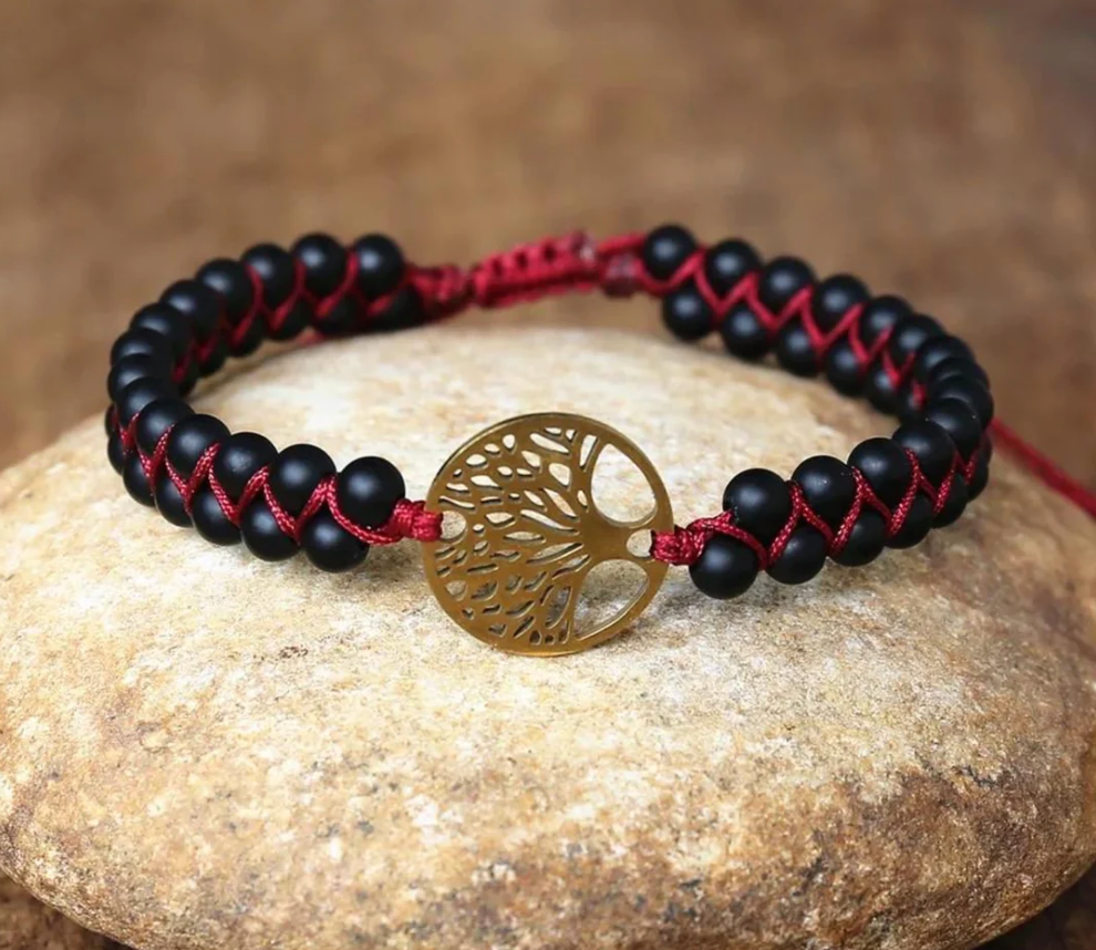 Bracelet Yggdrasil Noir