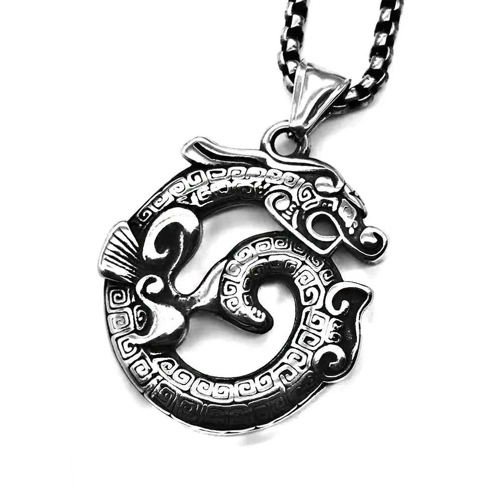 Collier Dragon Nordique Vibasin