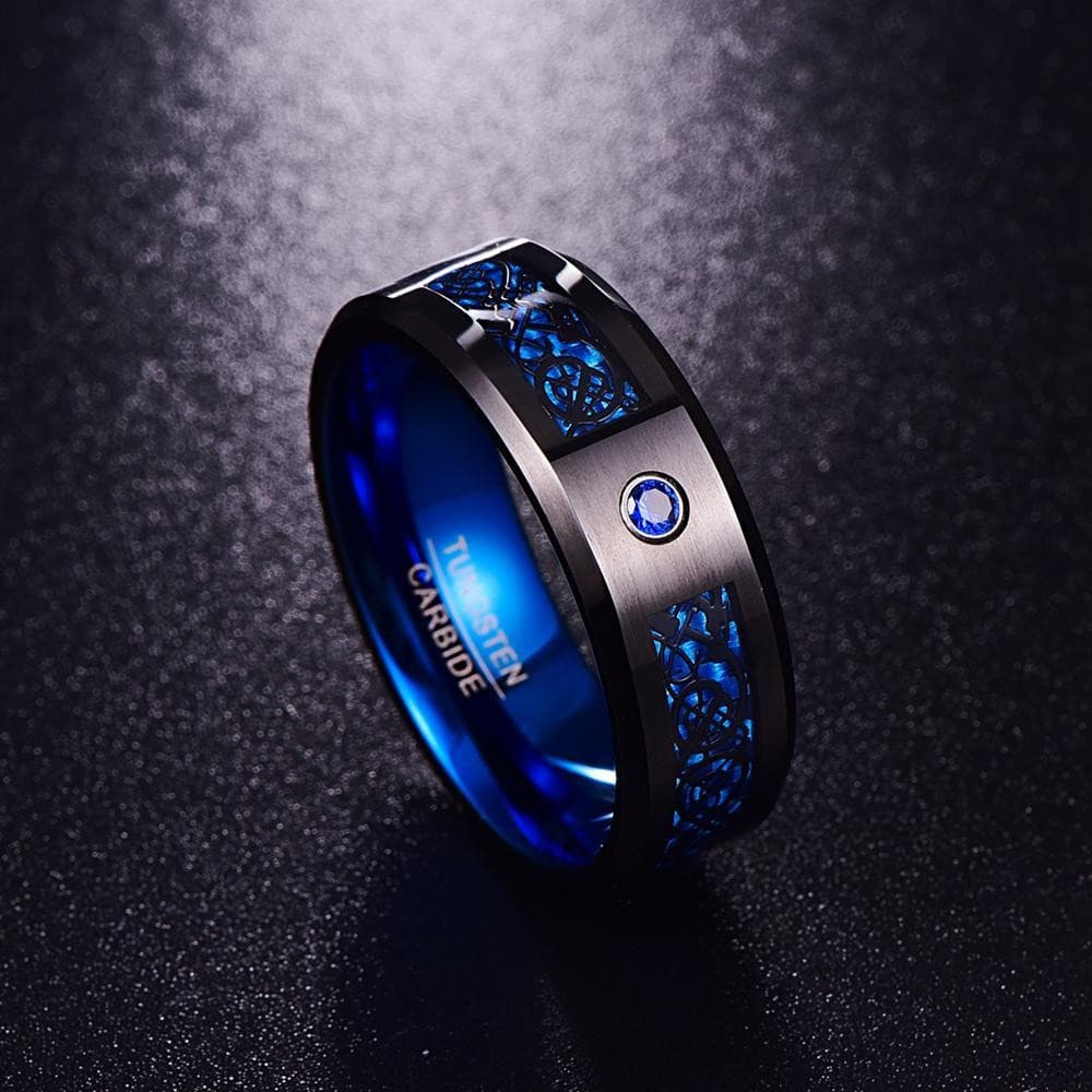 Bague Jarl "Valhalla Azur".