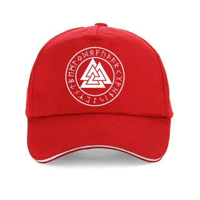 Casquette Valknut Rouge