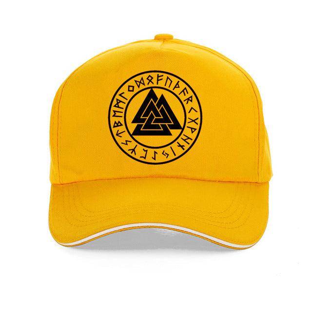 Casquette Valknut Jaune