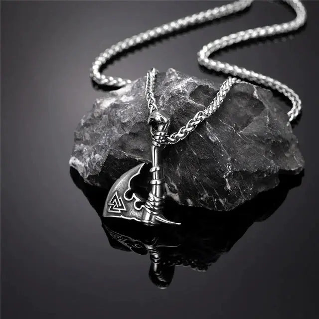 Collier Vikings Ax Mjolnir