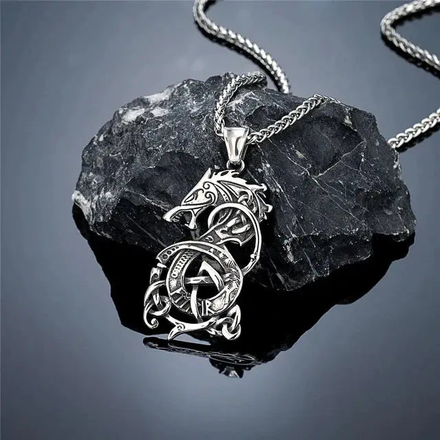 Pendentif Viking Fenrir